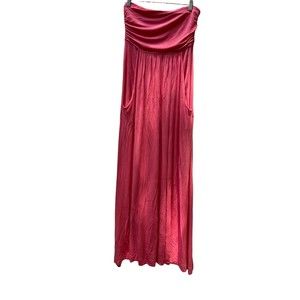 Fresh line Barbie  pink maxi‎ dress size Medium